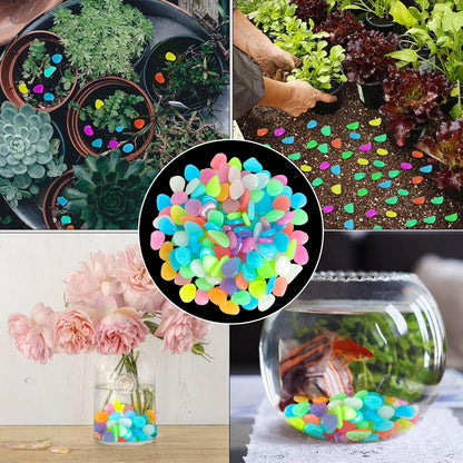 Luminous Stones – Mixed Color Glow Stones (200 pcs)
