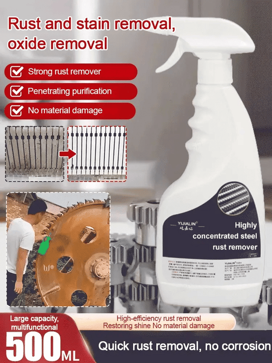 [Quick Rust Removal]Powerful Steel Rust Remover