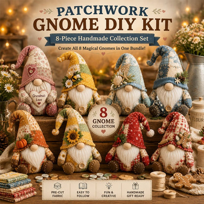 🧵DIY Patchwork Animal Kit – Create Your Own Adorable Animals