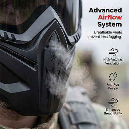 🔥LIMITED-TIME 50% OFF - Detachable Full Face Goggle Mask