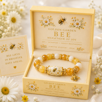 ☀️Warmth, Joy & Brighter Days Ahead🐝2026 Limited Edition Bee Blessings  Bracelet
