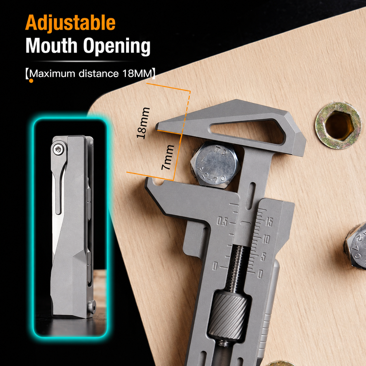 GR5 Titanium EDC Multi-Tool