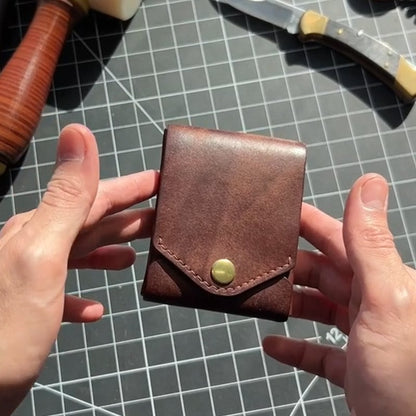 🔥LAST DAY 49% OFF - 💰💫Multifunctional Handmade Leather Wallet