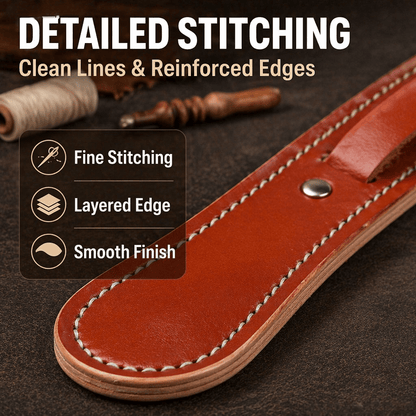 Tactical Outdoor Self-Defense Boston Leather Slapper🛡️