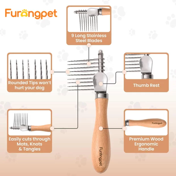 Furongpet™ Pet Dematting Comb
