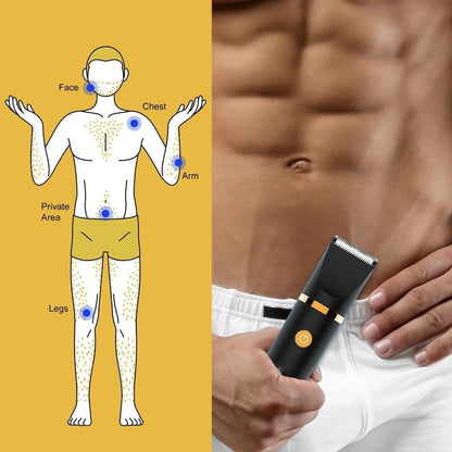 💥Hot Sale-3 in 1 Electric Body Hair Trimmer for Men