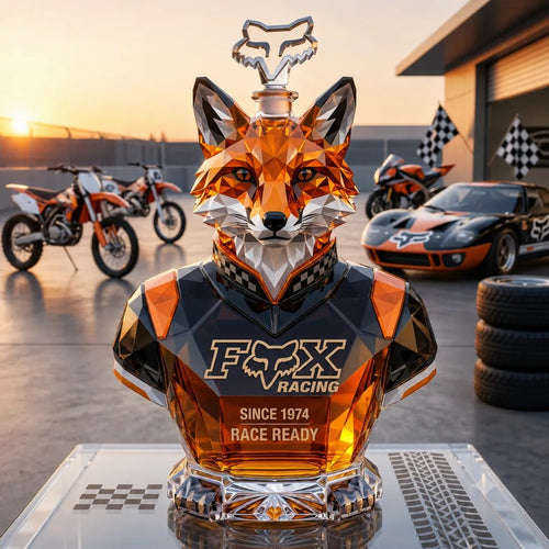 F🦊X Racing Collector's Edition Crystal Whisky Bottle