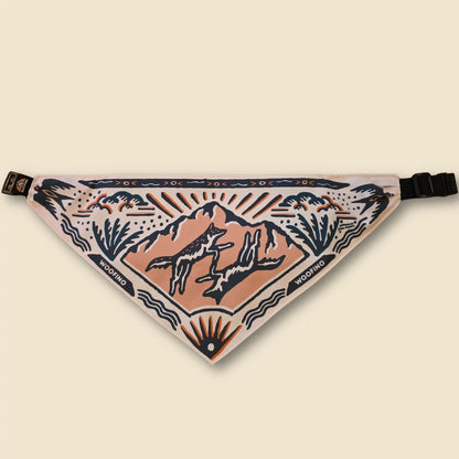 🐶2-in-1 Reversible Dog Bandana Bowl, Lightweight Spill-Proof TPU Travel Feeding Bowl for All Dogs Outdoor Hiking Camping💧