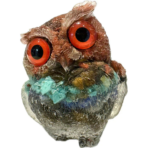 🔥Handmade Natural Crystal Gemstone Owl-BUY 2 FREE SHIPPING