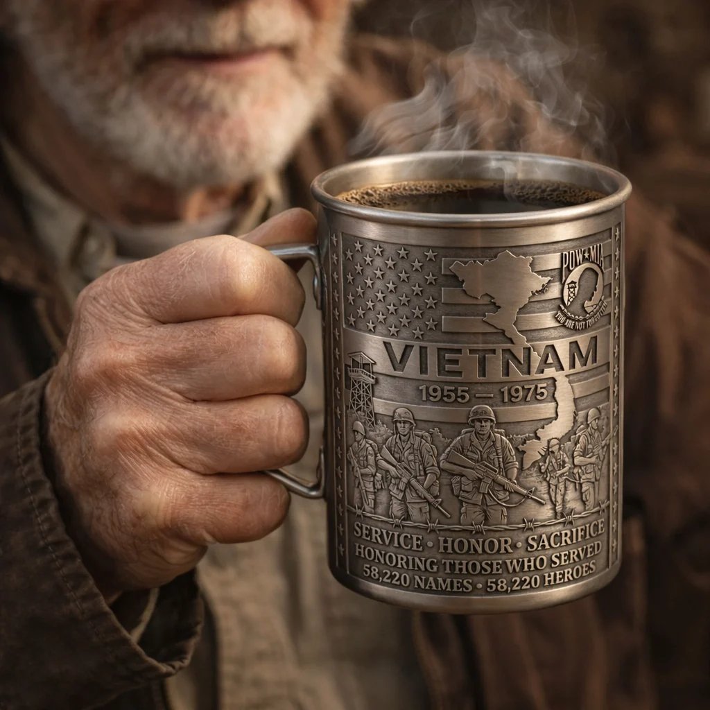 🏆Last Day Promo: 60% OFF 🎖️- Vietnam Veteran Honor Coffee Mug – 1955-1975 Service Tribute