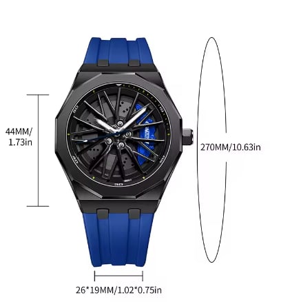 2025 New Fashion Wheel Rim Watch