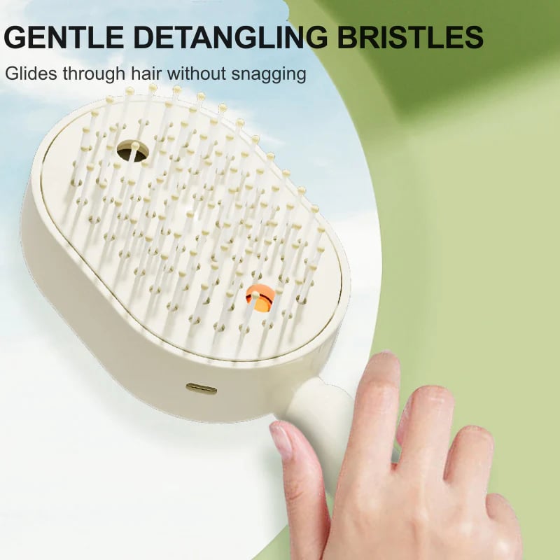 📢📢49 %  OFF !! ⏰Electric Spray & Massage Hair Brush✨🔥