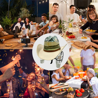 🔥Last Day 50% OFF🤠Cowboy Hat Bottle Holder – Refillable Design