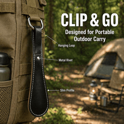 Tactical Outdoor Self-Defense Boston Leather Slapper🛡️