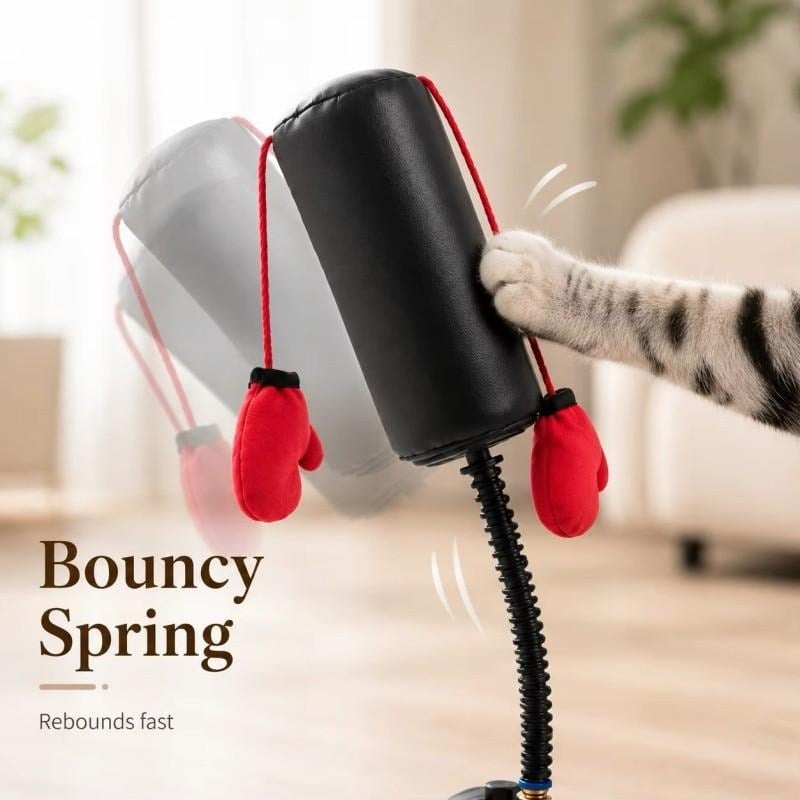 😹Last Day Promo: 49% OFF🥊Cats Punching Glove Toy - Make your little cat no longer bored