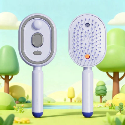 📢📢49 %  OFF !! ⏰Electric Spray & Massage Hair Brush✨🔥