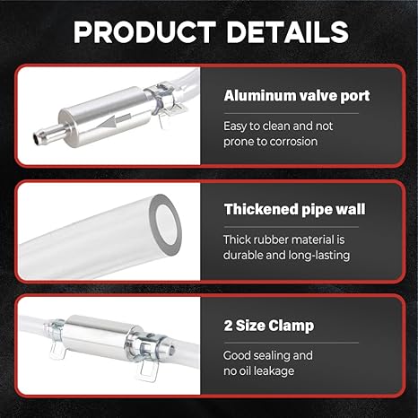 🔥Last Day 49% OFF - 💥Brake Bleeder Hose One Way Check Valve