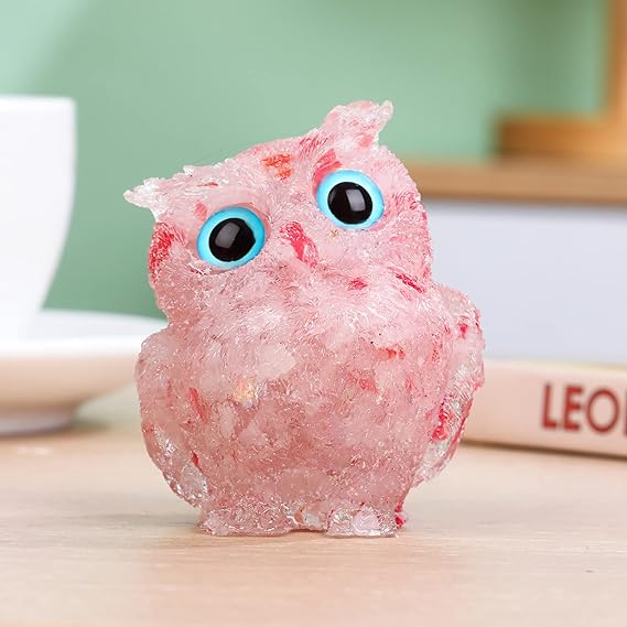 🔥Handmade Natural Crystal Gemstone Owl-BUY 2 FREE SHIPPING