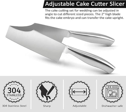 Cutter Slicer, Multi-Function Pie Pastry Divider, Stainless Steel, Essenntial Kitchen Tool🍰