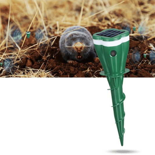 Solar Ultrasonic Outdoor Animal Repellent