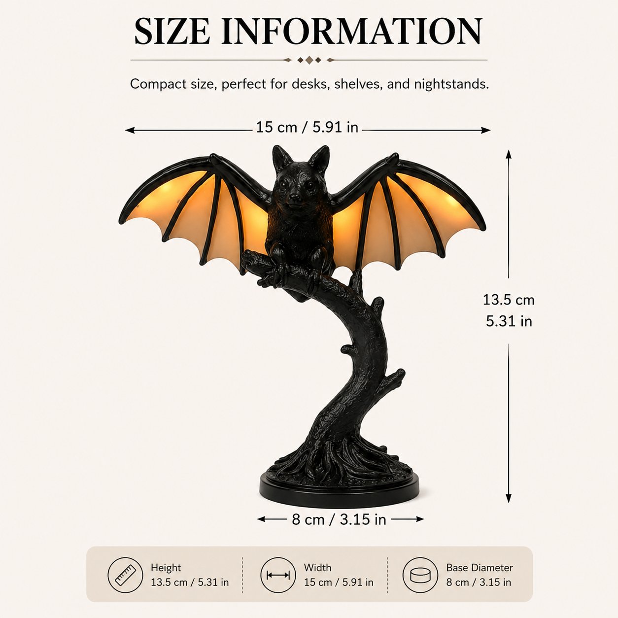 🦇Halloween Bat LED Night Light