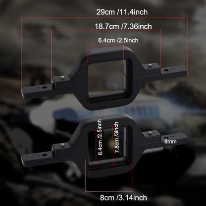 4 Inch 60W LED Pods with Tow Hitch Mounting Bracket