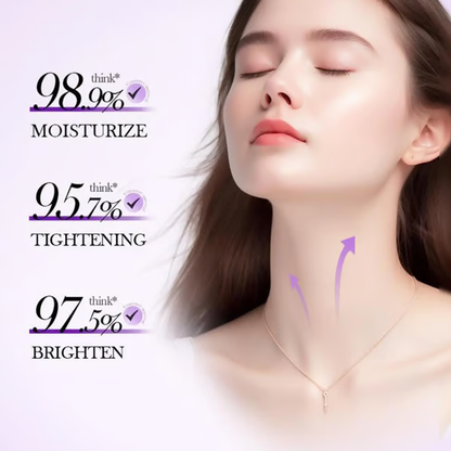2026 Roller Massage Neck Cream 🧴 Collagen & Hyaluronic Acid | Firms Neck, Reduces Wrinkles & Double Chin