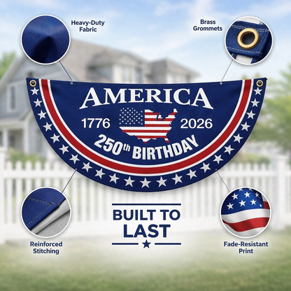 Last Day 49% OFF🔥Celebrate America's 250th Birthday Banner
