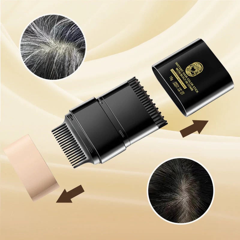 ⏰47% OFF!!✨Instant Hair Colour Stick with Built-In Comb🔥