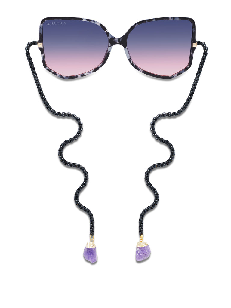 The original chain crystal sunglasses