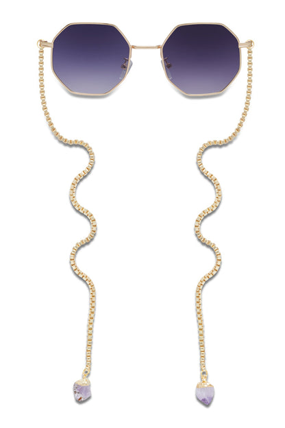 The original chain crystal sunglasses