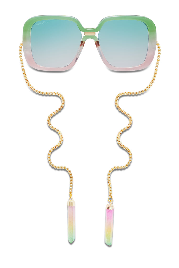 The original chain crystal sunglasses